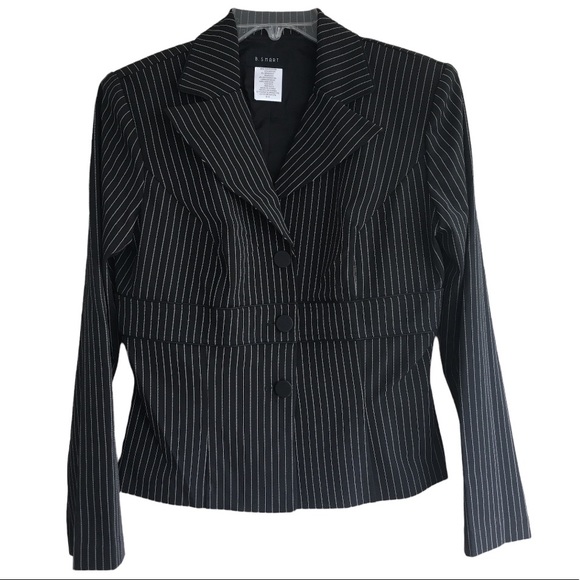 90s Y2K Vintage 3PC Pinstripe Suit - Picture 3 of 9